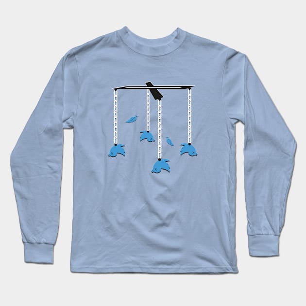 Twitter-mobile Long Sleeve T-Shirt by KAMelbourne